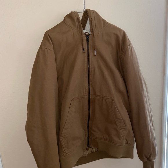 Weatherproof jacket H&M insulated fur inside durable thermal top zip up hoodie - Picture 4 of 11